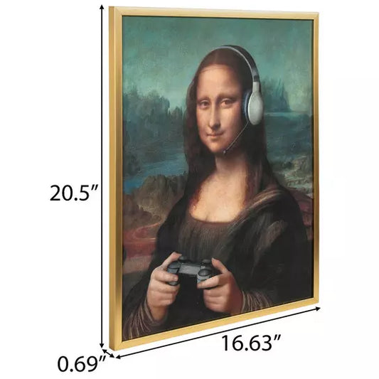 Cuadro Monalisa Game