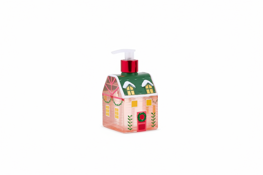 Jabonera Casita Pink