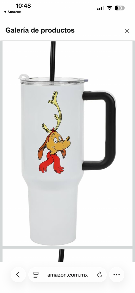 Termo Blanco Grinch