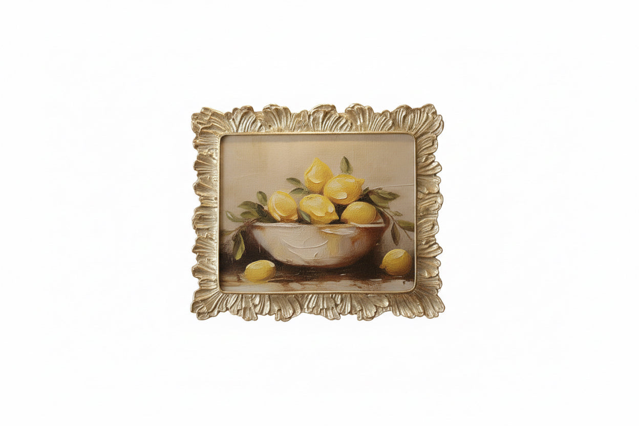 Cuadro Vintage Lemons