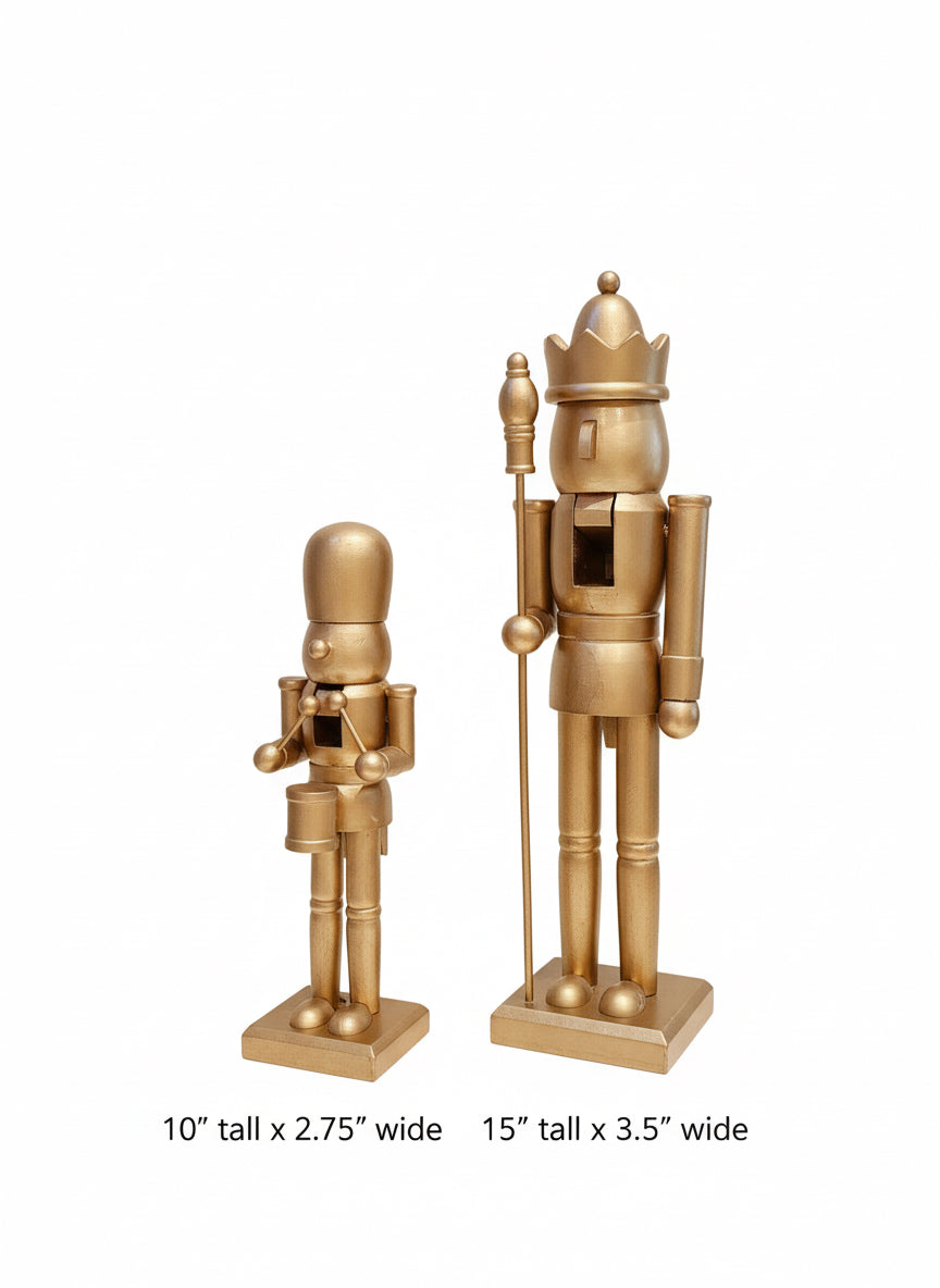 Set Cascanueces Dorados