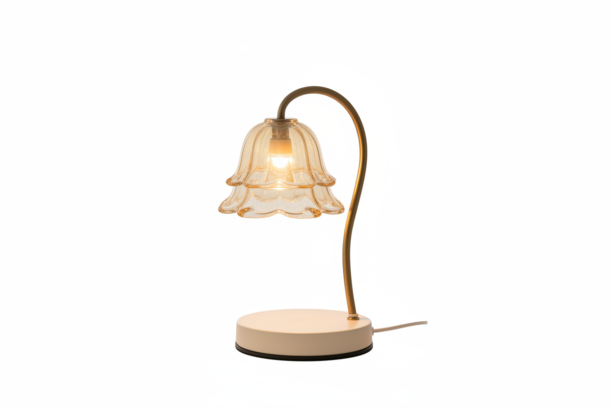 Lámpara para vela Flor