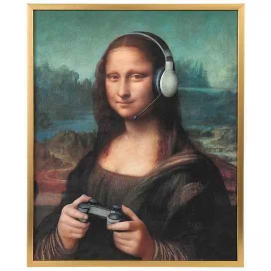 Cuadro Monalisa Game