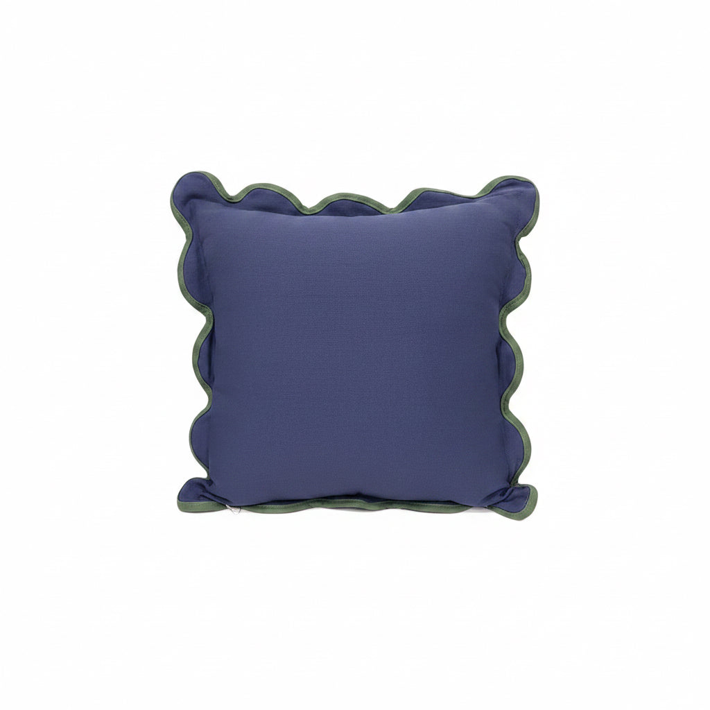Set 2 cojines Azul revuelito