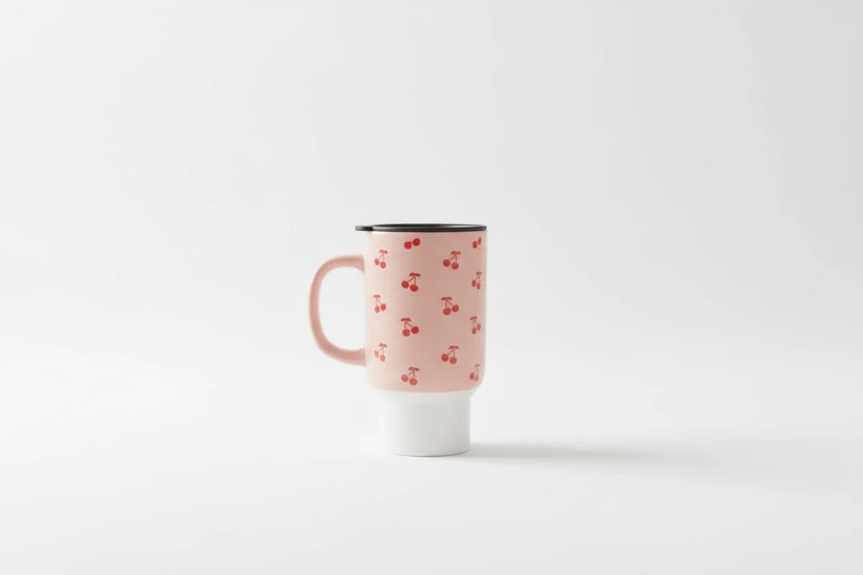 Vaso de Cerámica Cerezas 🍒