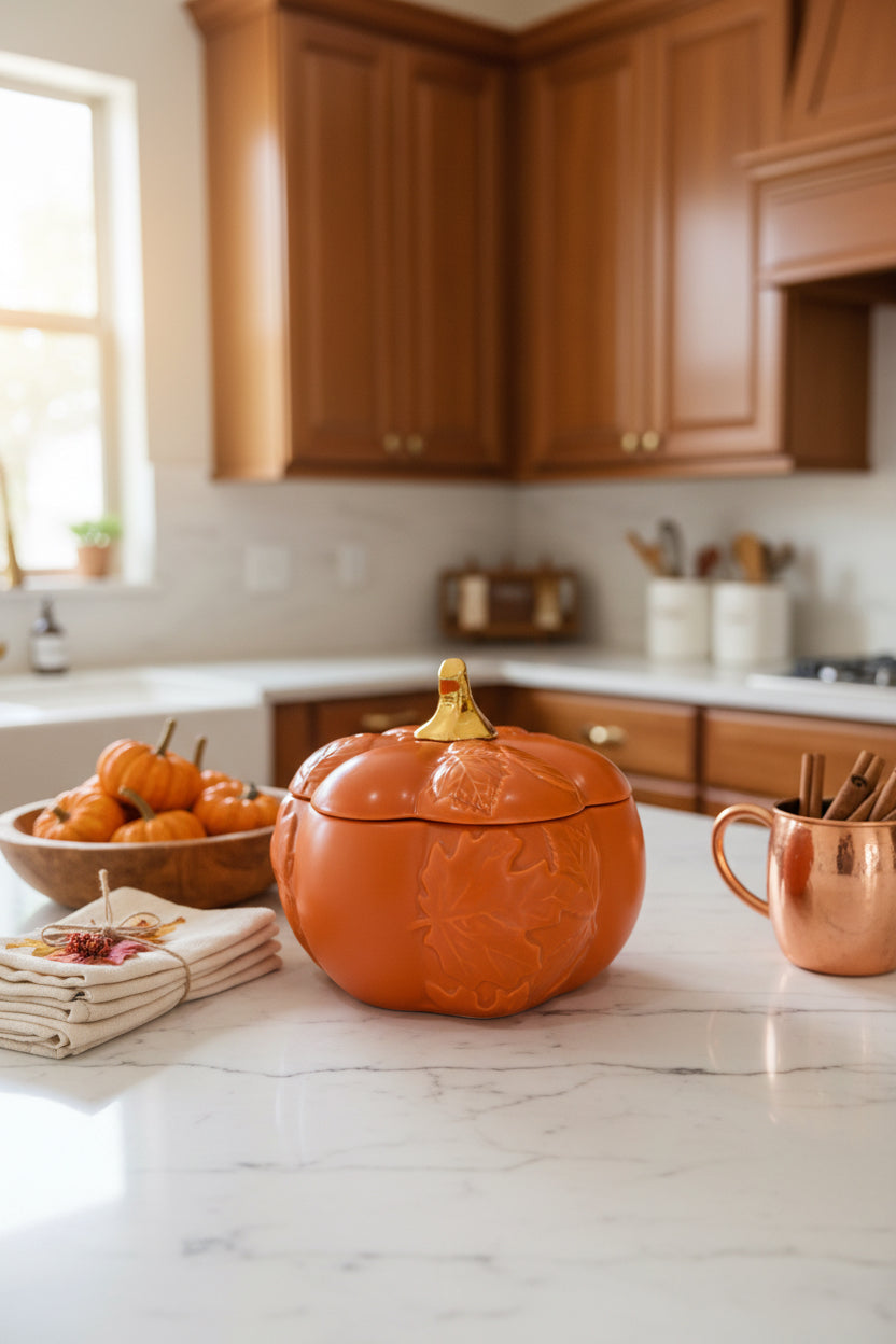 Contenedor Calabaza Naranja