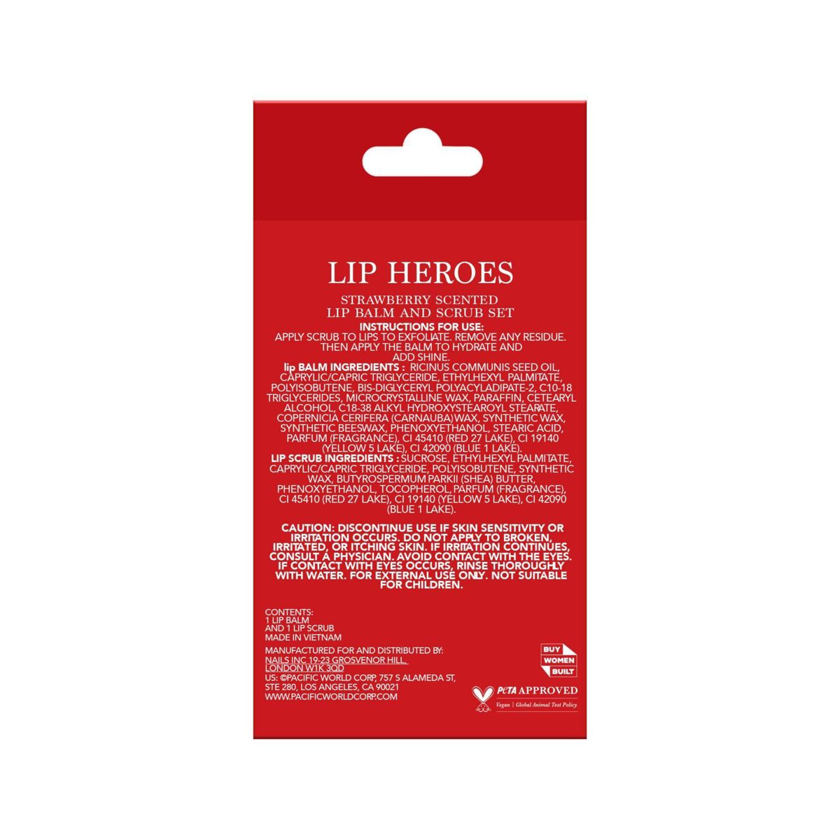 Set Lip Héroes