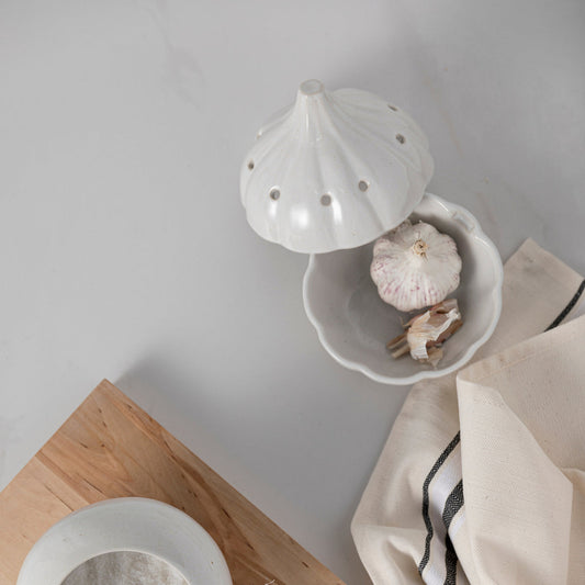 Contenedor de Ajos Cerámica