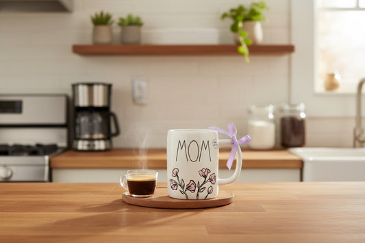 Taza Flores Mom