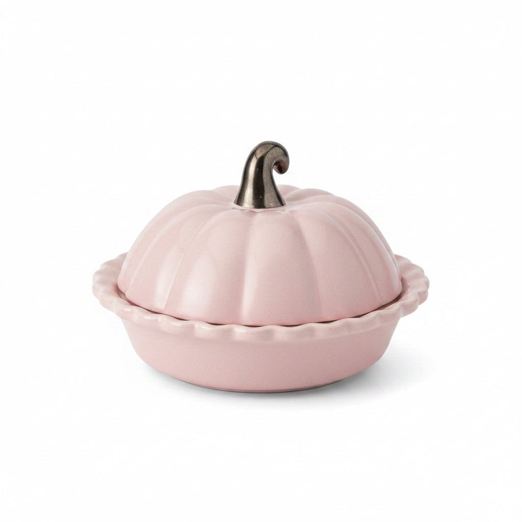 Recipiente Calabaza Rosa