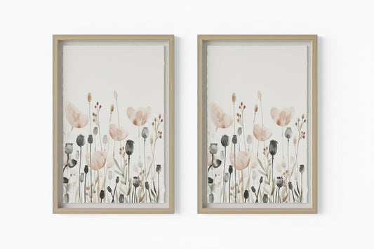 Set 2 Cuadros Tulipanes