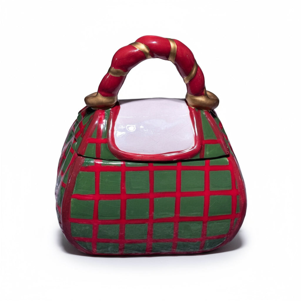 Galletero Bolso Cuadros Cerámica