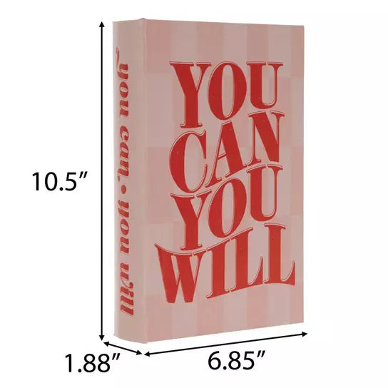 Libro Decorativo You Can