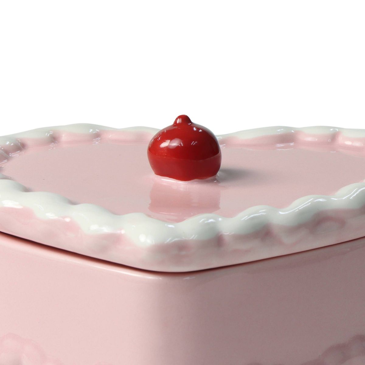 Cazuela Corazón Rosa