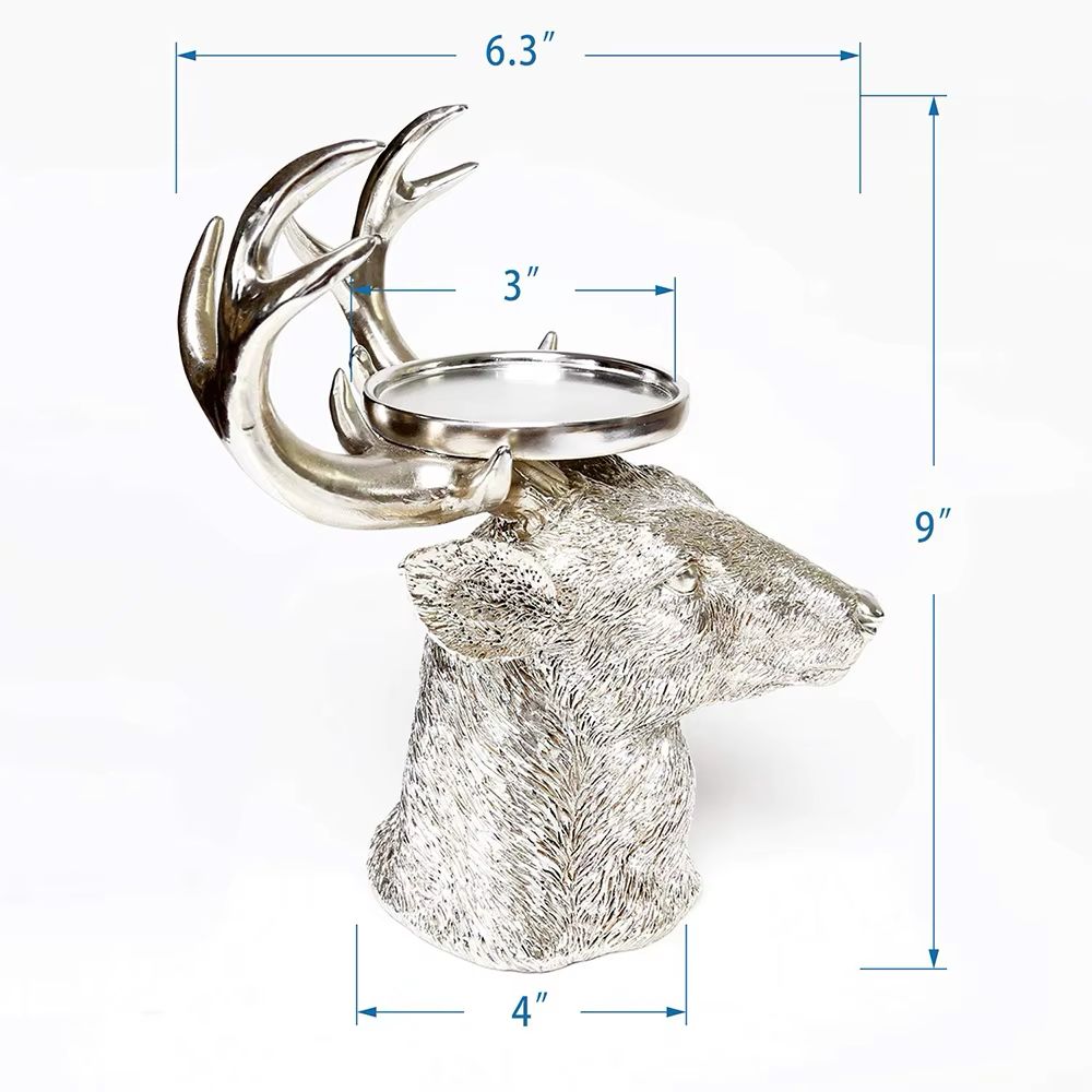 Porta Vela Venado plata