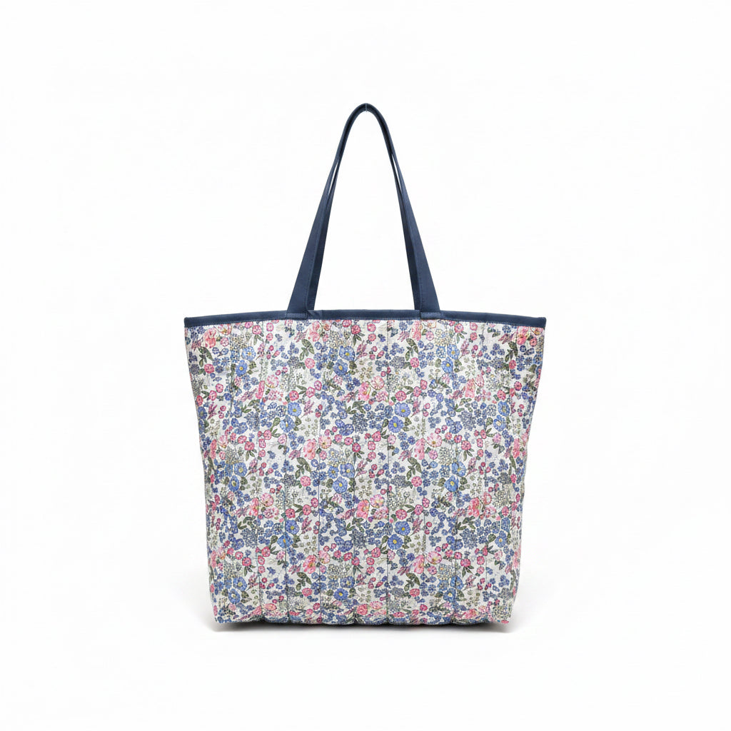 Bolso Floreado Azul