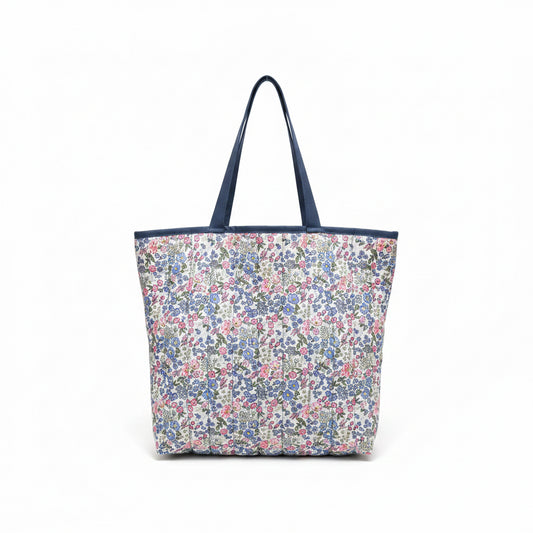 Bolso Floreado Azul