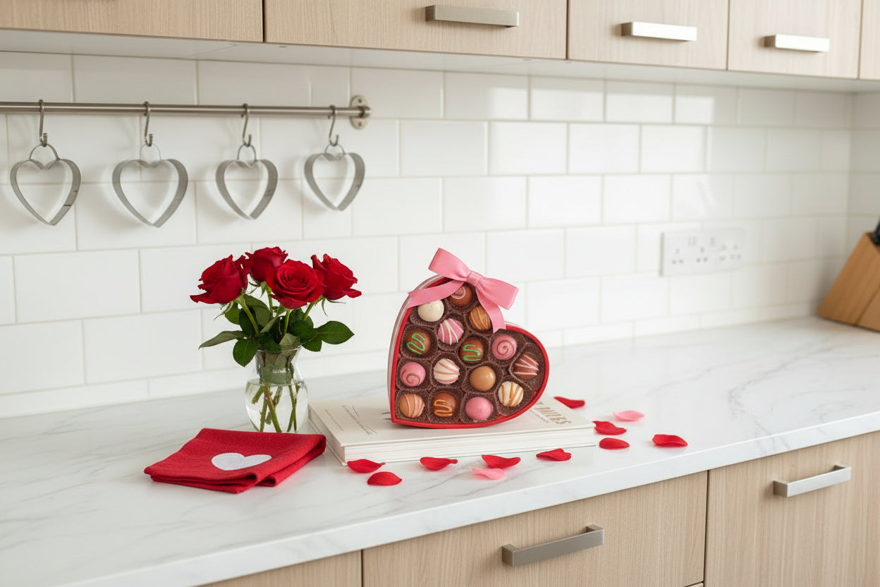 Corazón con Chocolates