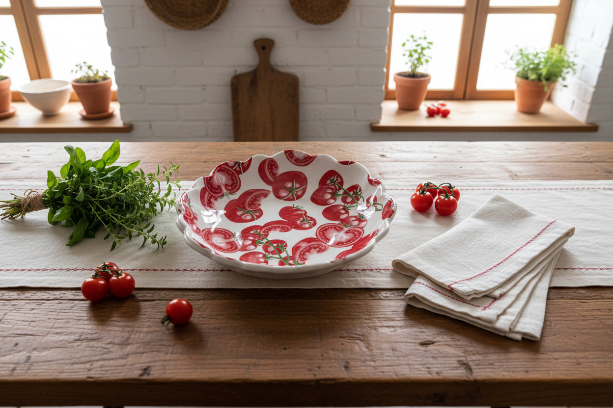Set 2 Platos Tomates