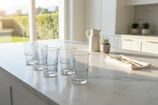 Set 6 Vasos Transparentes