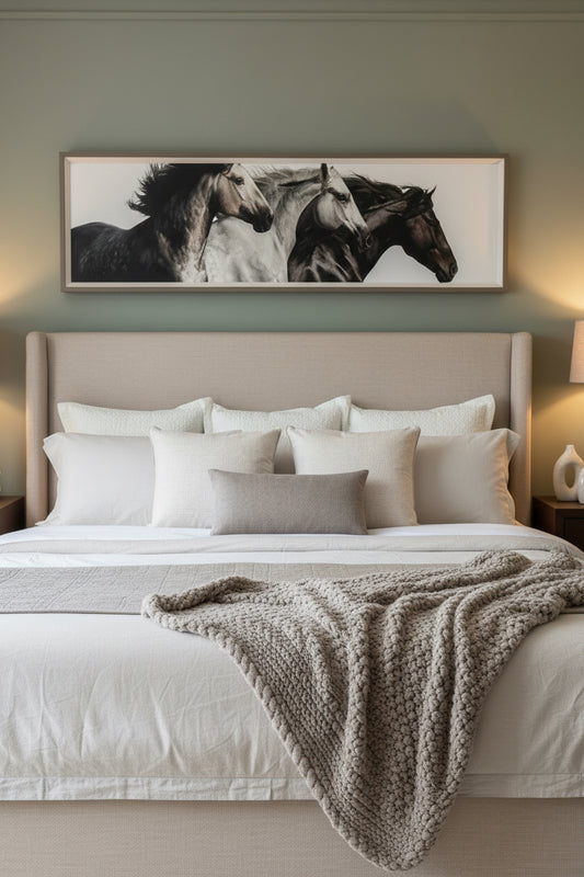 Cuadro Gigante Caballos