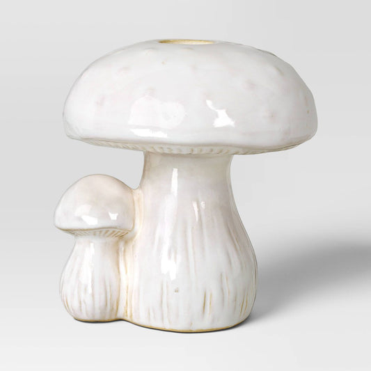 Candelabro Honguito Cerámica