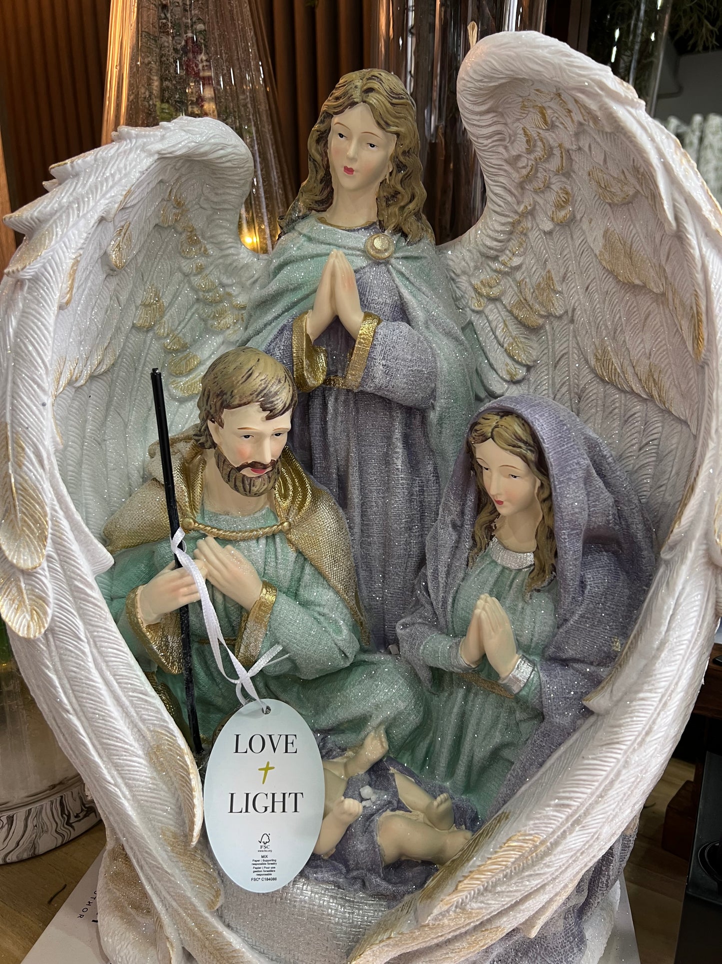 Ángel con Nacimiento