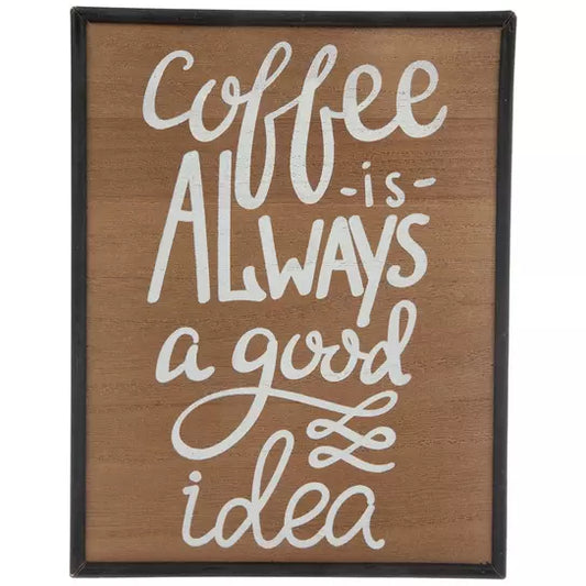 Rótulo Coffe Is Always