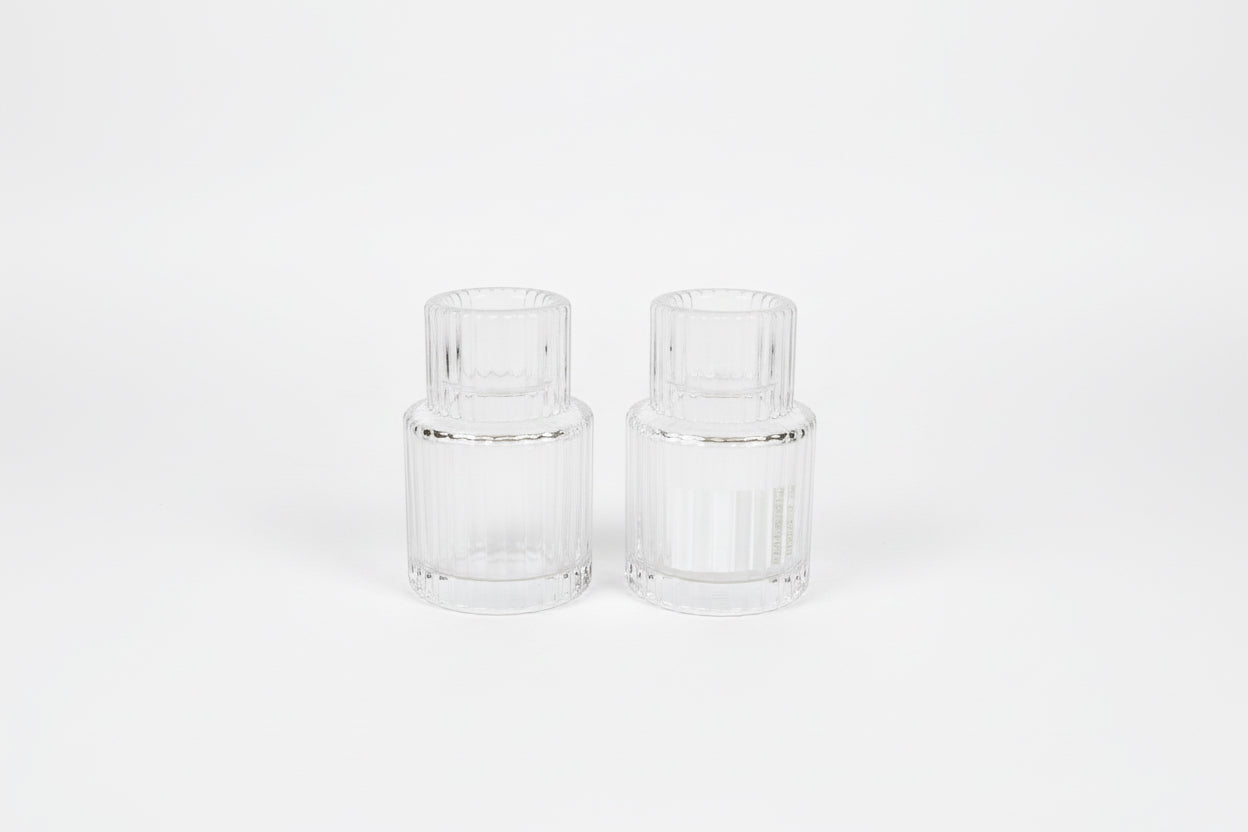 Set 2 Porta vela Pink