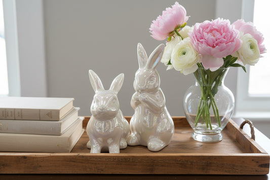 Set 2 Conejitos tornasol