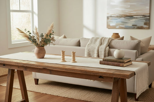 Set 2 Candelabros Madera