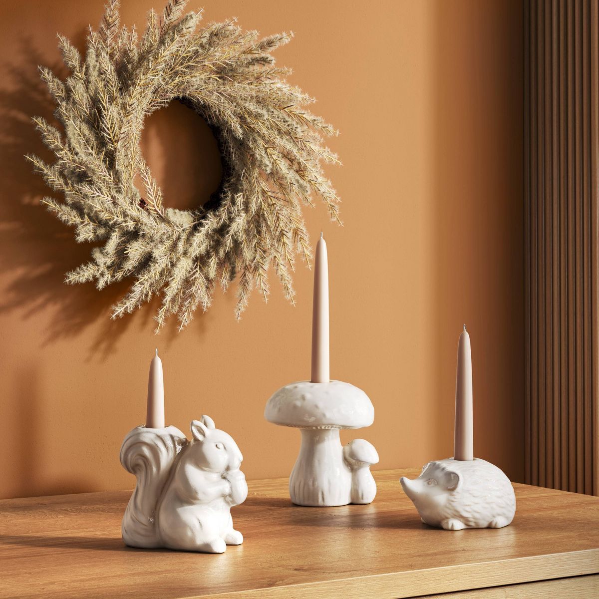 Set 2 Candelabro Erizo 🦔