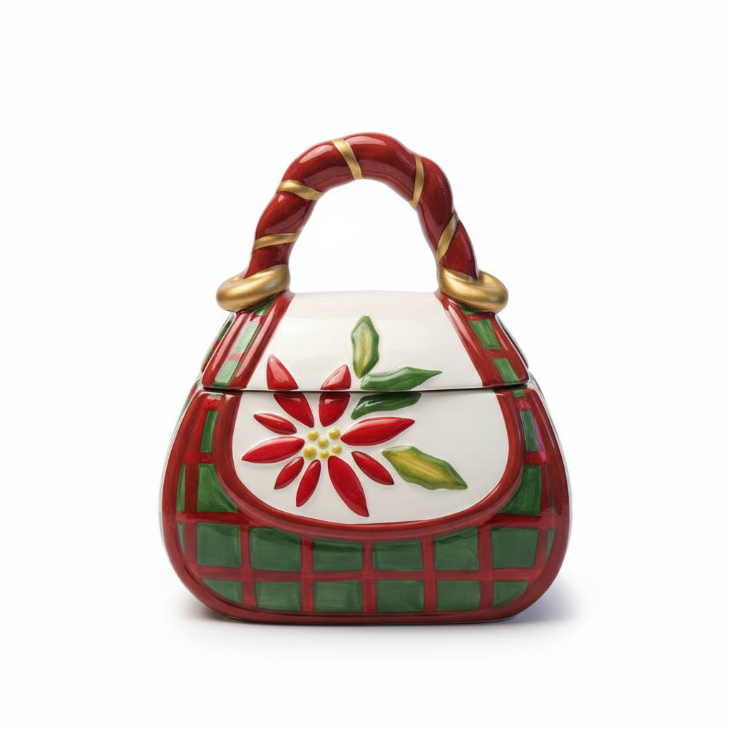 Galletero Bolso Cuadros Cerámica
