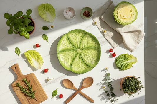 Set 4 platos Repollo