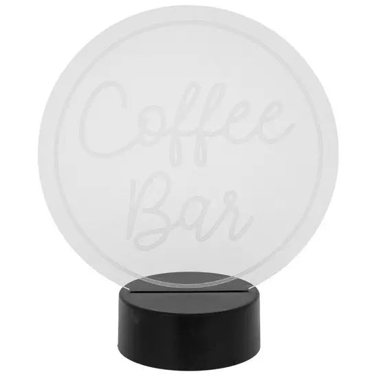Rótulo Coffe Bar Led