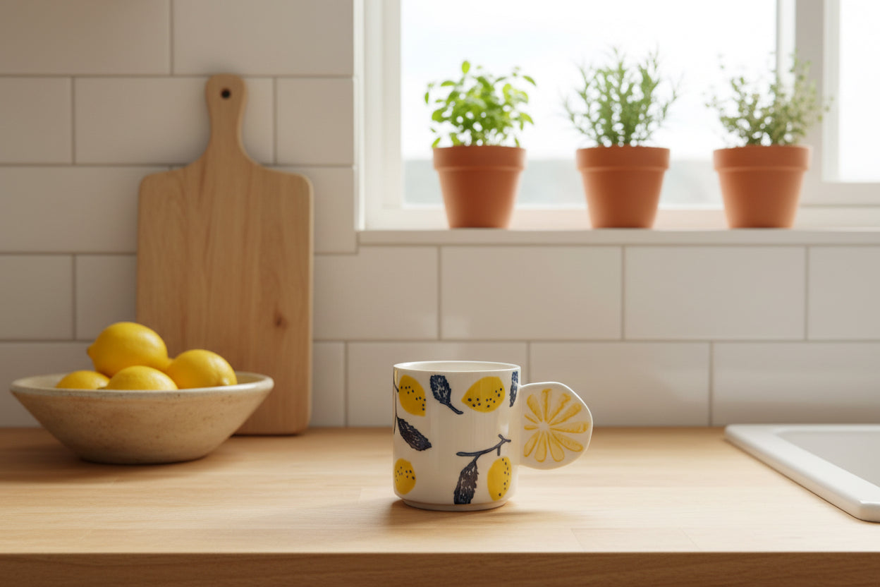 Taza Lemon Blue