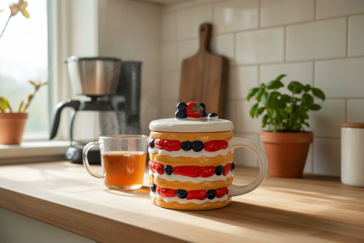 Taza Panqueque con Tapa