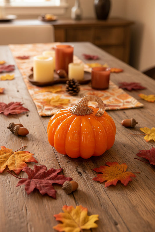 Calabaza Vidrio Naranja