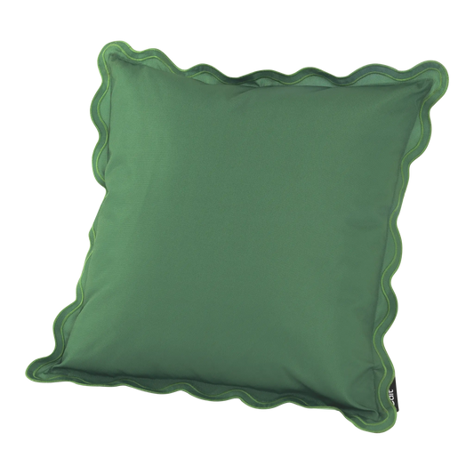 Set 2 cojines verdes revuelitos