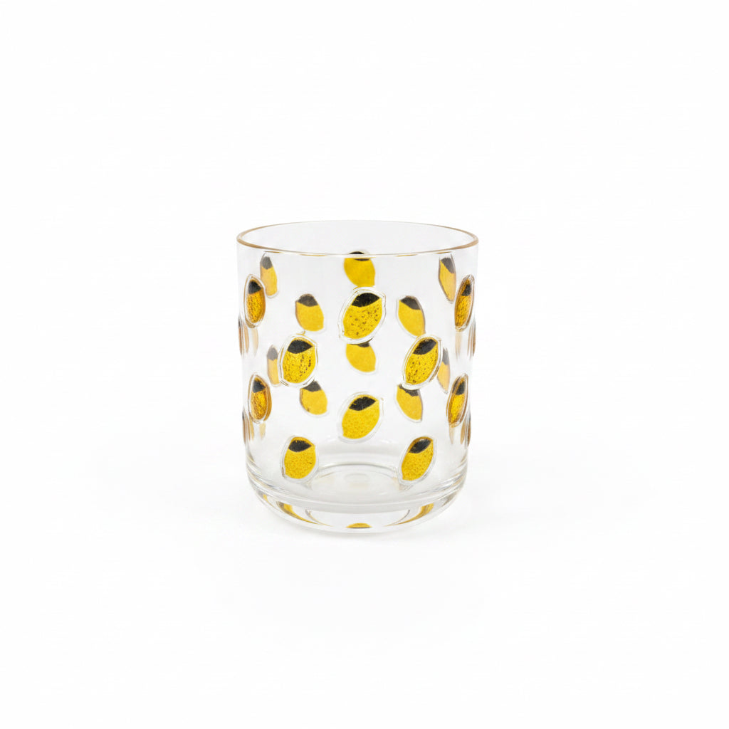 Set 4 vasos limones