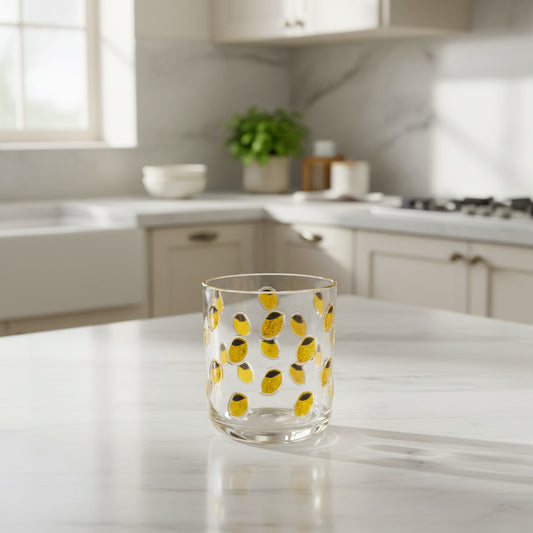 Set 4 vasos limones