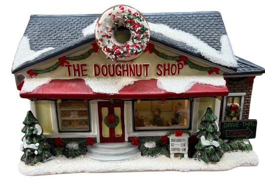 Tienda de Donas con Luz