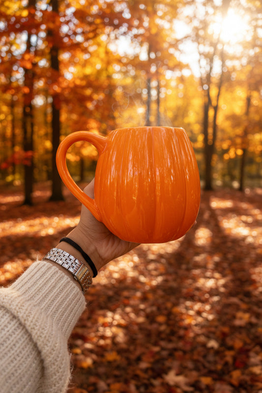 Taza Calabaza Naranja