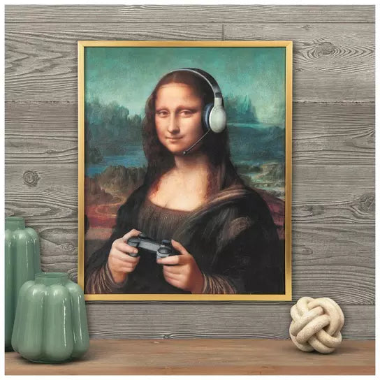 Cuadro Monalisa Game