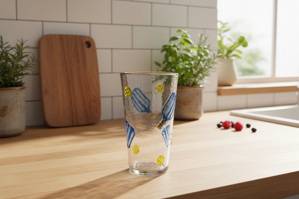 Set 4 Vasos Acrílicos