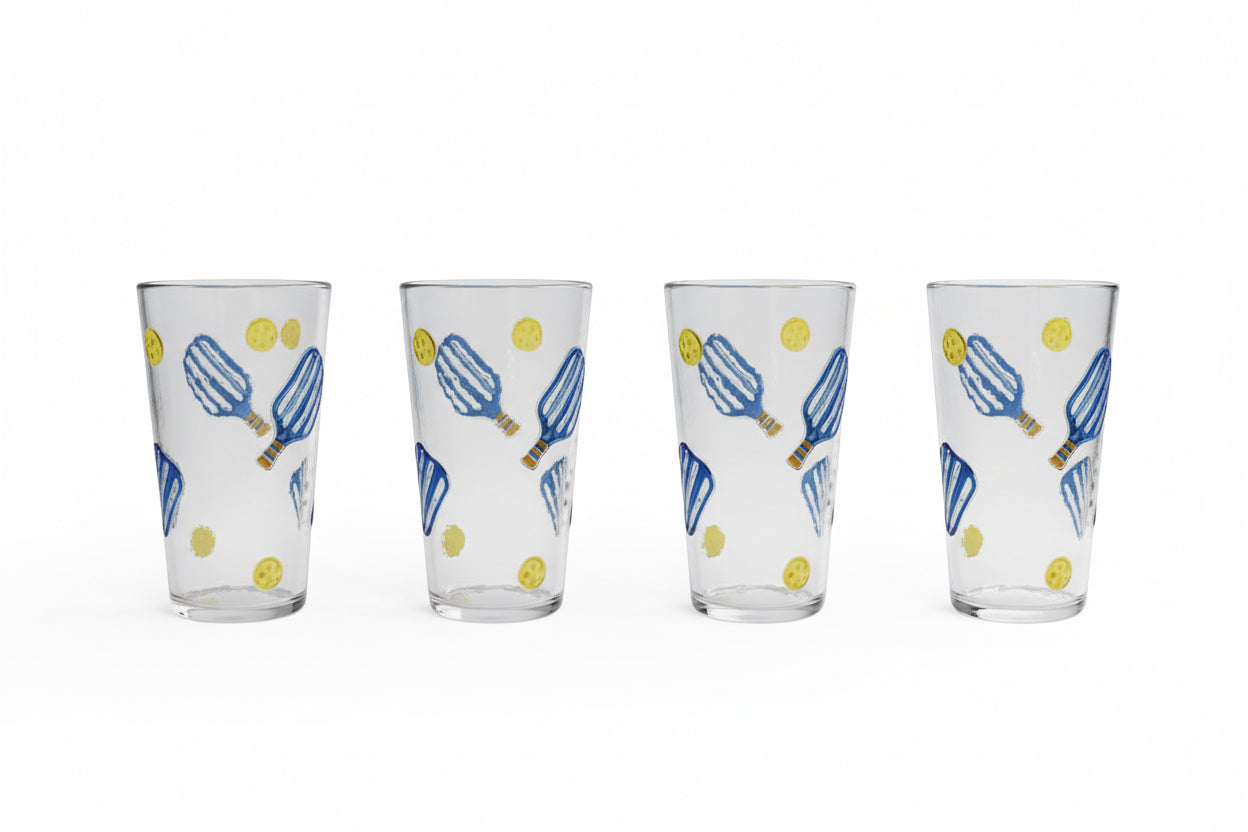 Set 4 Vasos Acrílicos