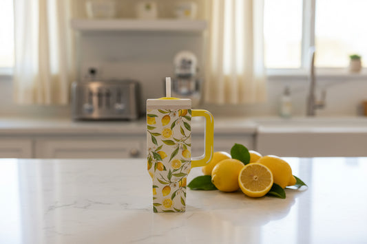 Mini Rótulo Vaso Limones