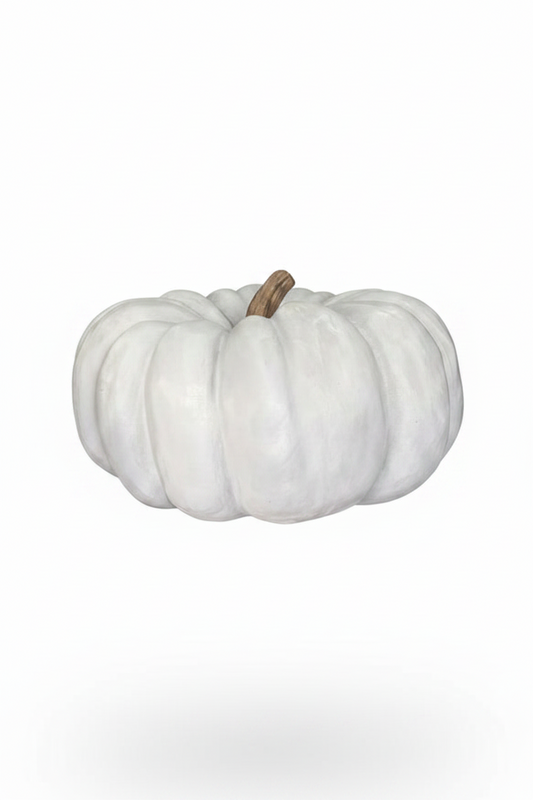Calabaza Gigante Blanca Tallada