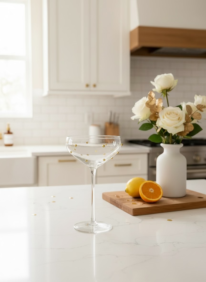 Copas Piedritas Doradas