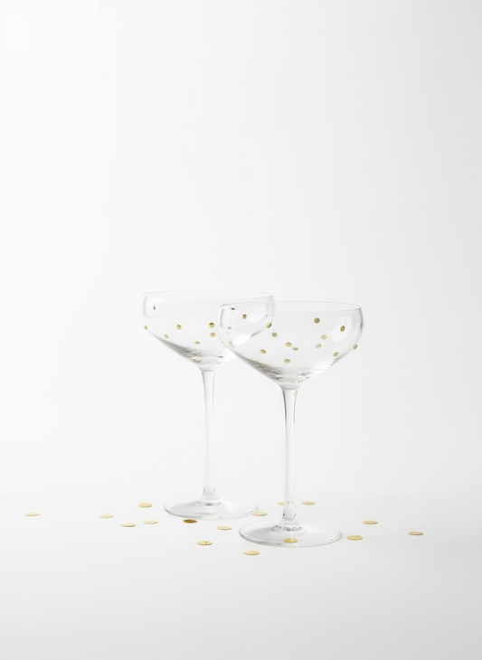 Copas Piedritas Doradas